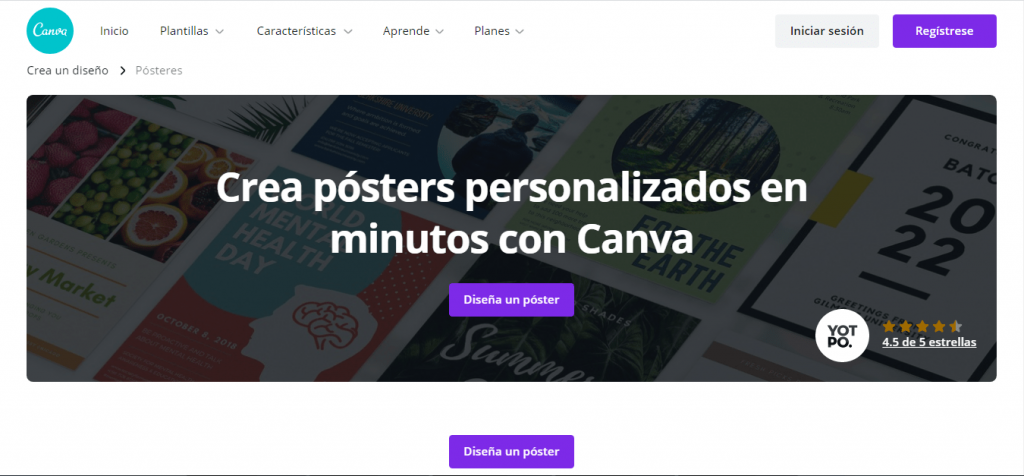 Plataformas de diseño publicitario, Canva