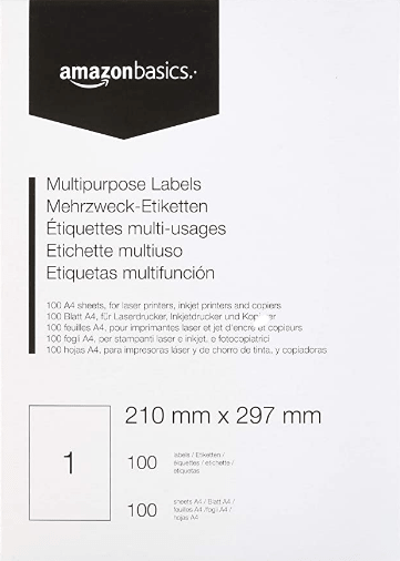 Mejores Papeles Etiquetas Amazon Basic
