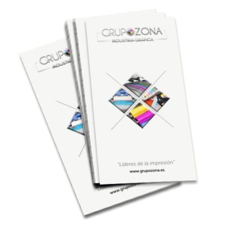 Flyers con acabado parcial