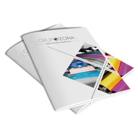 Revistas con pliegue engomado