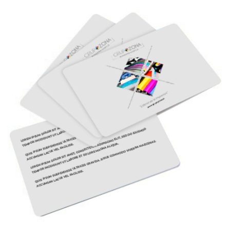 Tarjetas de plástico