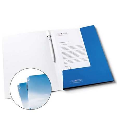 Carpetas con portabolígrafos