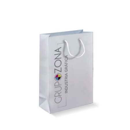 Bolsas con asas de cuerda tejida