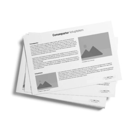 Impreso a dos caras a un color