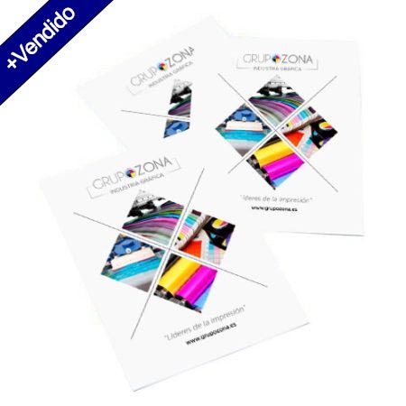 Flyers impresos a dos caras