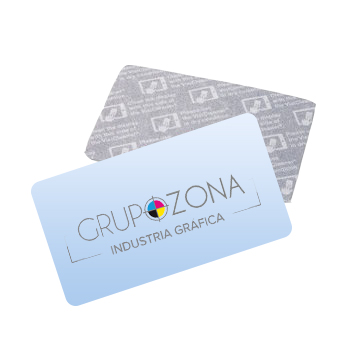 Tarjetas de visita con función de limpieza