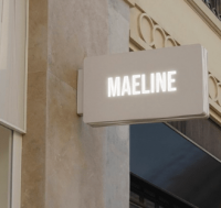 Rótulos Luminosos Colgante Crema