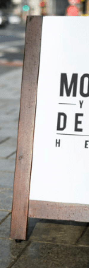 PSD Caballetes Publicitarios Gratis 2021 Minimalista