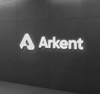 PSD Rótulos Luminosos 3D Pared Negra