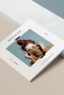 PSD Cubiertas Cuadrado Mujer Libros Color Gratis 2021