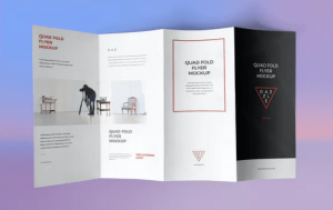 PSD Cuadríptico Flyer