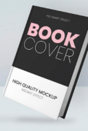 Cubiertas de Libros Blanco y Negro PSD Gratis Título Rosa
