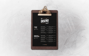 Carta de Restaurante Gratis 2021 A4