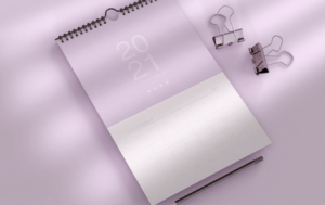 Calendario de Escritorio Espiral