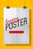 PSD Carteles Gratis 2021 Cartel Colgante​