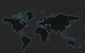 Dark PSD World Map